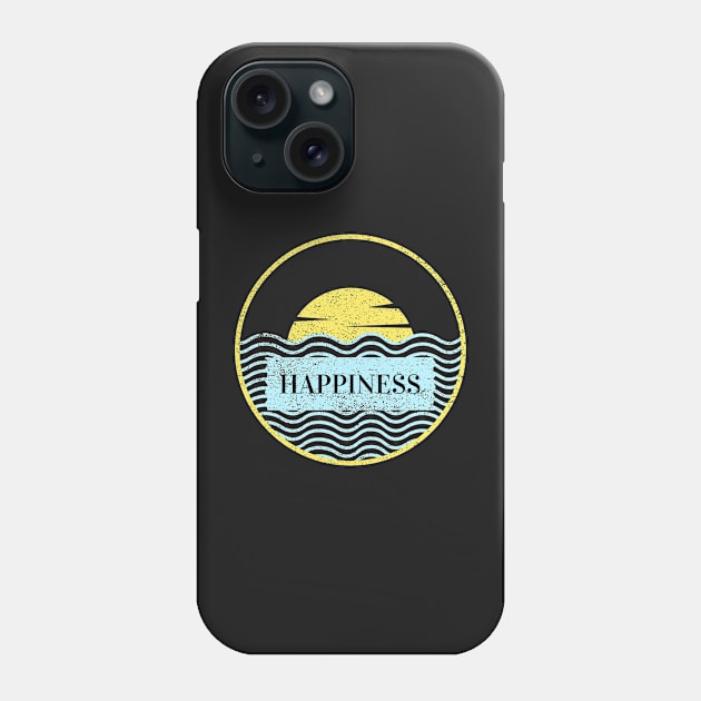 Happiness Phone Case by PositiveMindTee