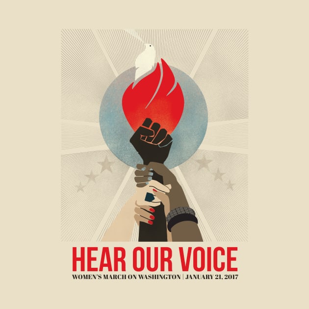 Hear Our Voice Tees by brightpaperwerewolves