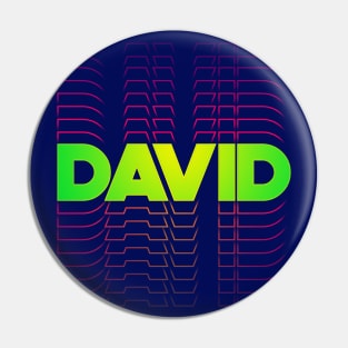 David gift idea for boys men first given name David Pin