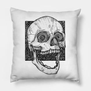 Screaming by Skye Rain Art Pillow