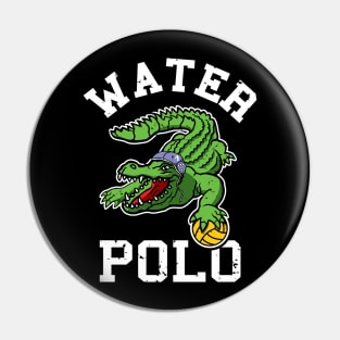 Water Polo Swimming Gator For Water Polo Swimmer Pin