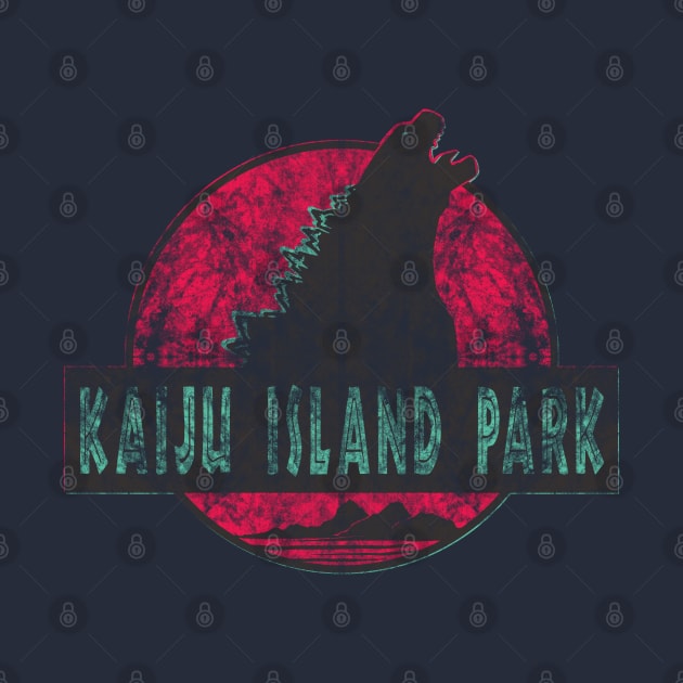 Kaiju Island Park (distressed) by Doc Multiverse Designs