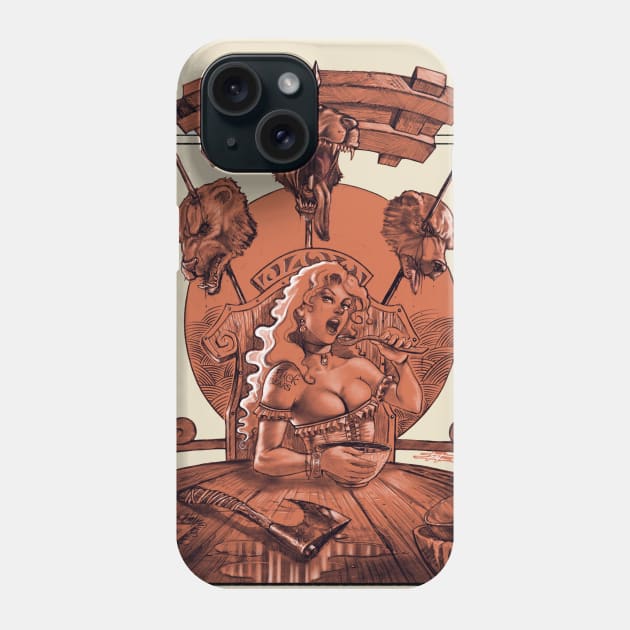 Goldilocks and the Three Bears Phone Case by lucastrati