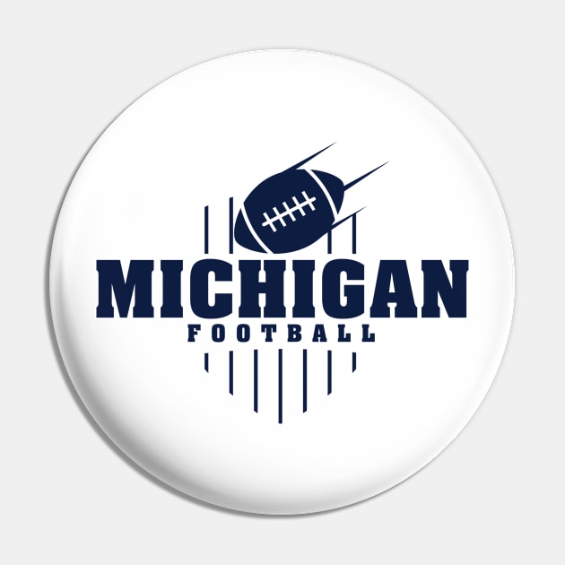 Michigan Football Pin by Toogoo