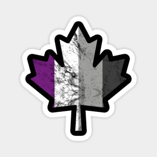 Candian asexual maple leaf Magnet