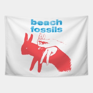 Beach Fossils Bunny Tapestry