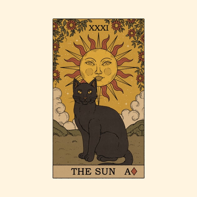 The Sun - Cats Tarot by thiagocorrea