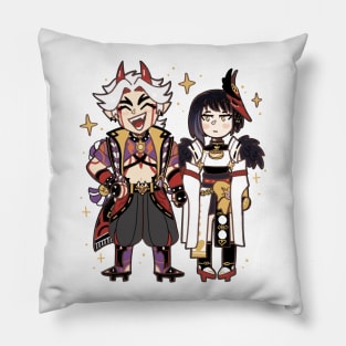 Itto and Sara Pillow