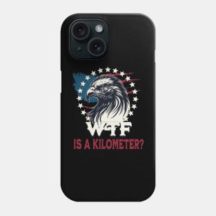 Funny WTF is a kilometre for American racing fans Mechanic Car Lover Enthusiast Gift Idea Phone Case