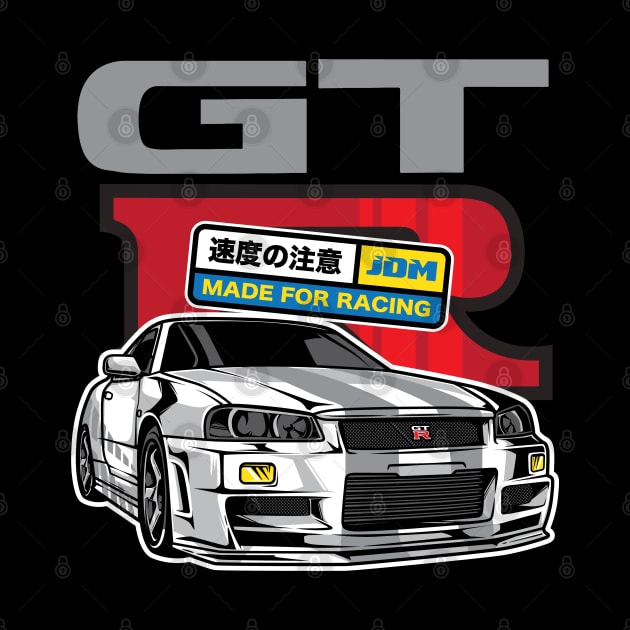 GTR R34 by Rockartworks