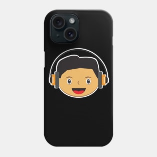 HEADSET MUSIC Phone Case