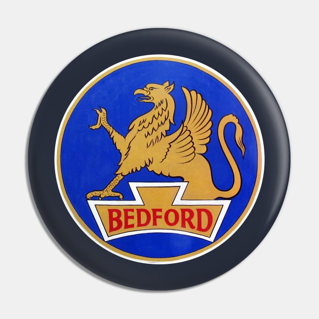 Vintage Bedford truck logo Pin by soitwouldseem