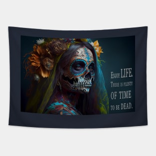 Catrina La Calavera Garbancera #4 Tapestry