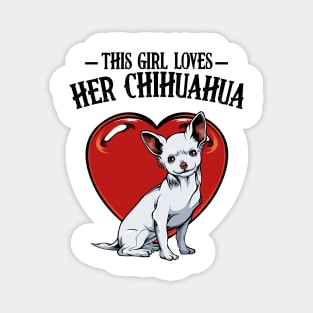 Chihuahua Dog Magnet