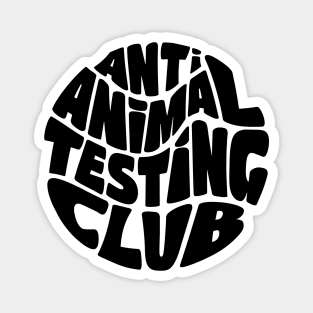 Anti Animal Testing Club Magnet