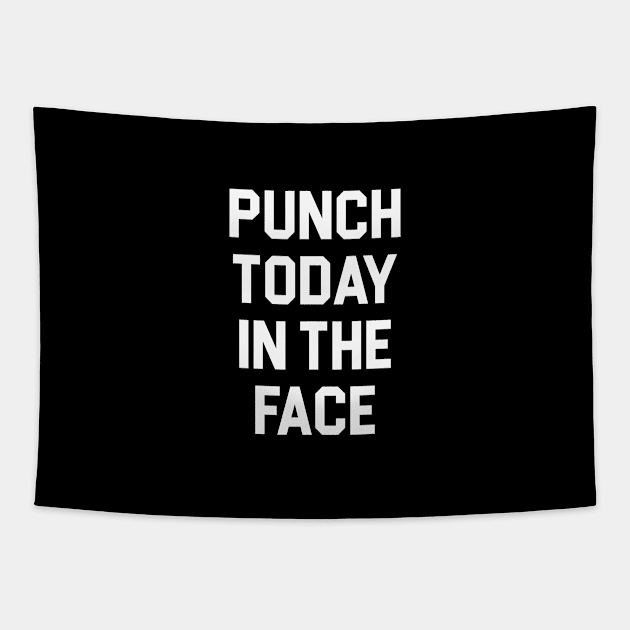 Punch Today in the Face Tapestry by Venus Complete