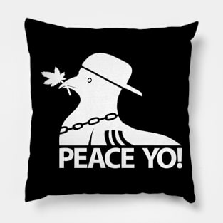 peace yo! Pillow