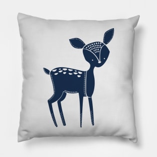 Tribal Woodland Fawn Pillow