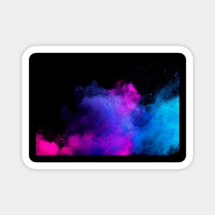 Abstract Paint Splash Magnet