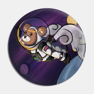 Space Bear (FB) Pin