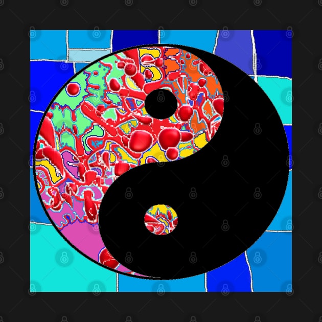 yin, yang, balance, graffiti by LowEndGraphics