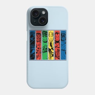 the team avangers vintage Phone Case