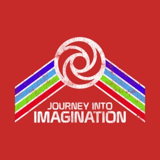 Journey Into Imagination Epcot Center Pavilion Rainbow Design T-Shirt