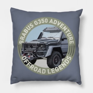 4x4 Offroad Legends: Mercedes-Benz Brabus G350 Adventure Pillow