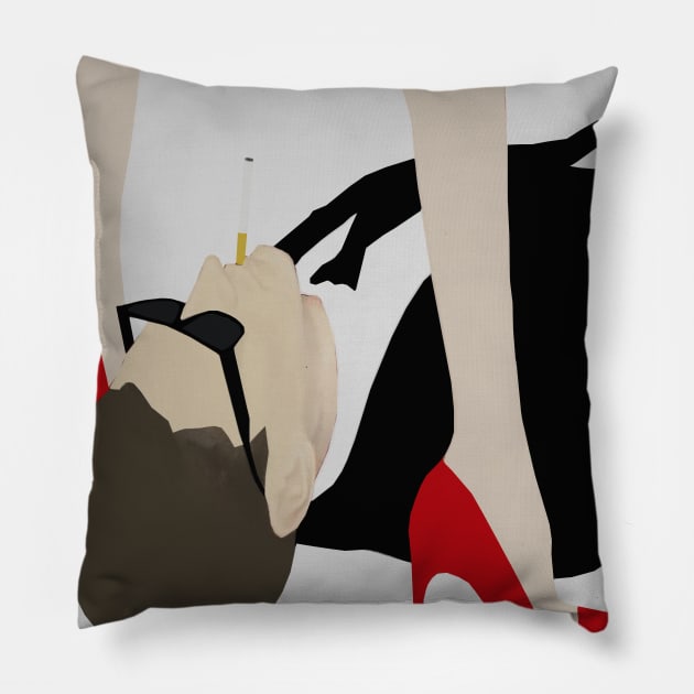 Dangerous women Pillow by nataliavxm