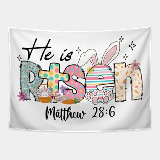 He is Risen Jesus Christian Tapestry