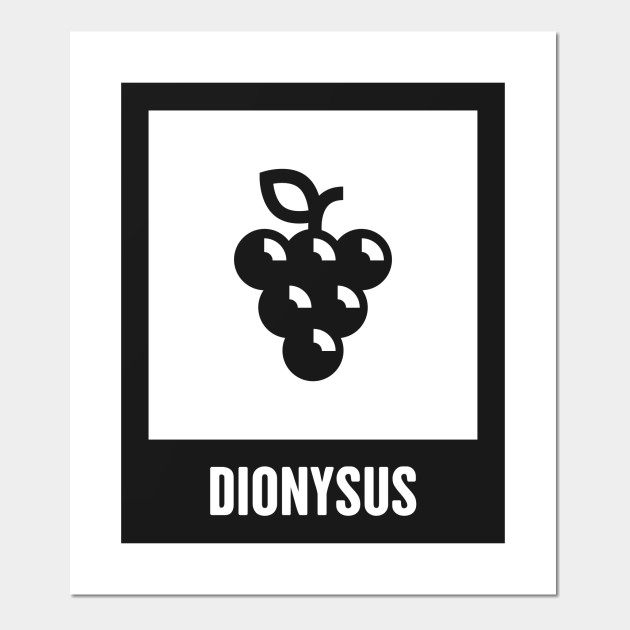 Dionysus | Greek Mythology God Symbol - Greek Mythology - Posters and ...