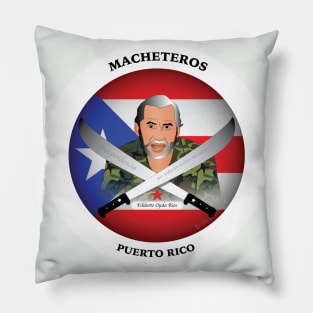 Macheteros sticker magnet and more Pillow