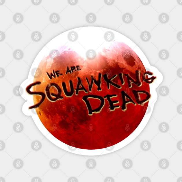 TWD Season 11C LOGO (dark) Magnet by SQUAWKING DEAD