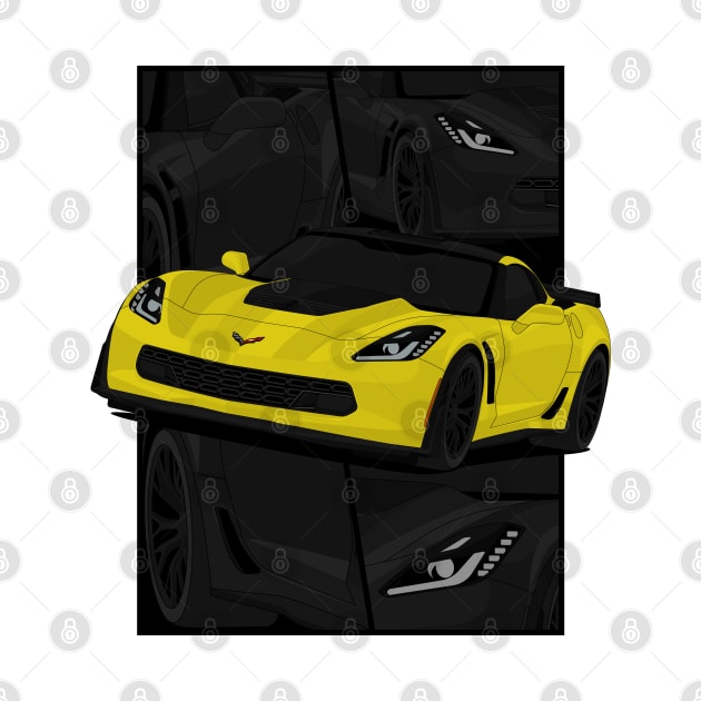 Z06 YELLOW by VENZ0LIC