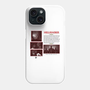 Hellraiser Synopsis Design Phone Case