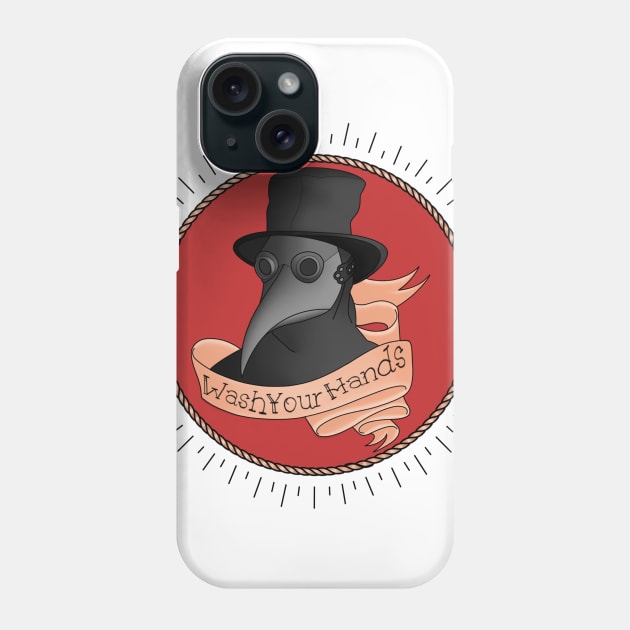 Wash your hands Phone Case by ImSomethingElse