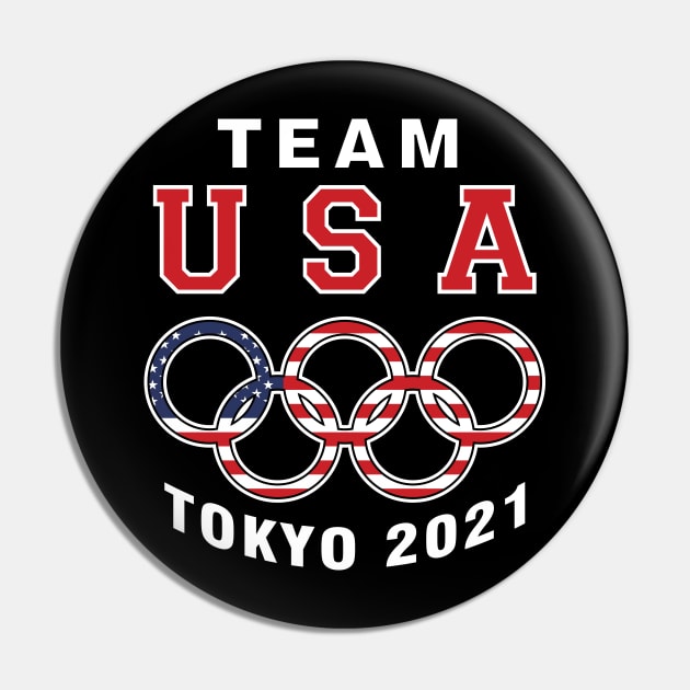 Team USA T-Shirt - Tokyo Olympics 2021 - Tokyo   Olympics 2021 Team USA Pin by stonefruit