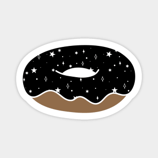 Space Donut with Star Sprinkles Magnet