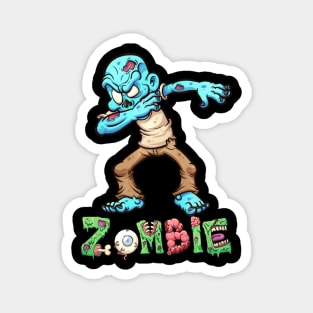 Dabbing Zombie T shirt Halloween Boys Kids Dab Funny Zombies Magnet