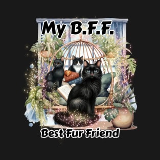 My B.F.F. Black cats T-Shirt