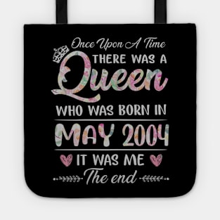 Girls 16th Birthday Queen May 2004 16 Years Old Tote