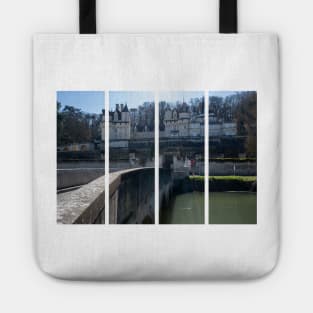 The Castel of Usse is a 15th-century castle in the Centre-Val de Loire. Sunny winter day Tote