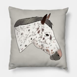 Appaloosa Horse Head Pillow