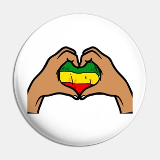 Love Ethiopia Pin