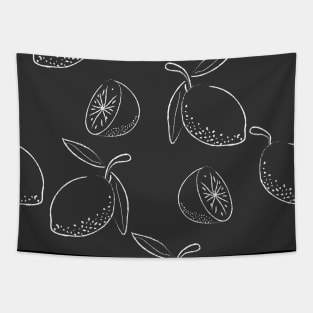 Lemon Pattern Tapestry