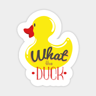 Funny Duck Saying Magnet