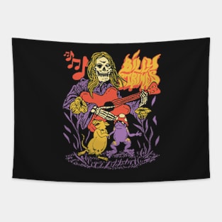 Billy Strings Merch Skeletar Tapestry