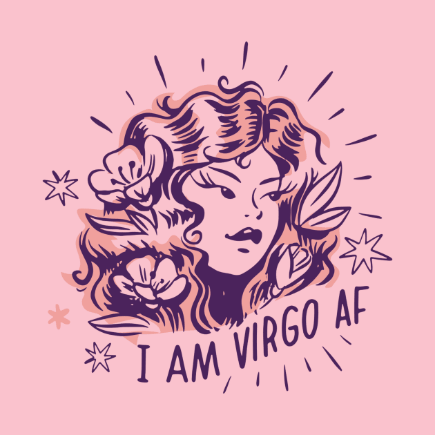 Virgo Birthday af by Positively Petal Perfect 