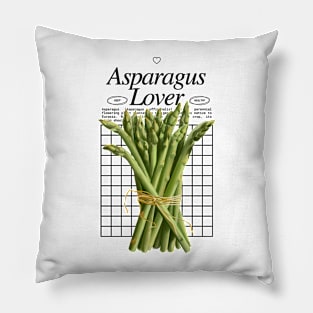 Asparagus Lover - Real Vegetables Food Pillow