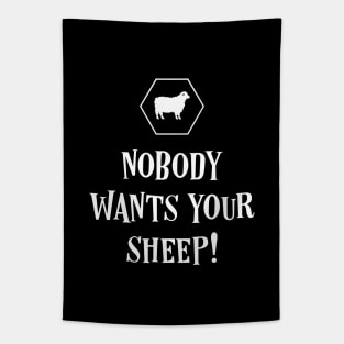 Nobody Wants Your Sheep Funny Boardgames Tapestry